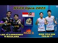 HYLO Open 2025 R32: Exciting Doubles Match Between Carnando/Marthin and Sin/Yi ๐ธ