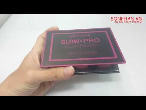 Má hồng 6 ô City Color Glow Pro Blush Palette Matte Collection