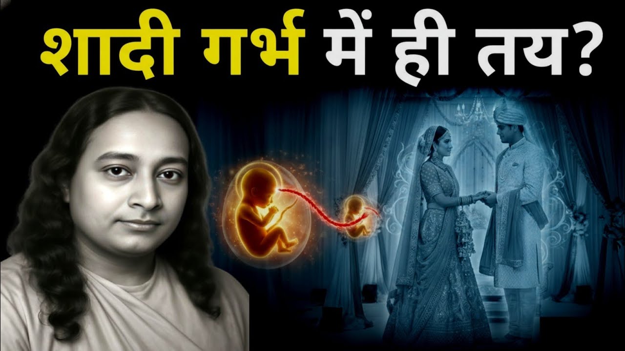शादी संयोग नहीं, पहले से लिखा हुआ 'सौदा' है!Paramhansa Yogananda 