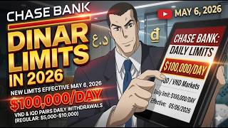Chase Bank Update May 6 2026: Dinar Exchange Limits You Can't Ignore! 📈 💵