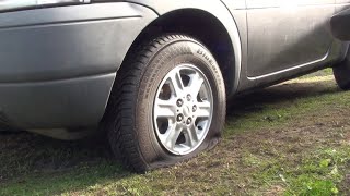 Reifen Platt Machen - Dem Freelander Geht Die Luft Raus - Teil 1