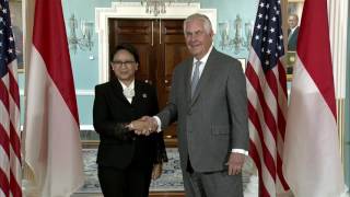 Secretary Tillerson Meets With Indonesian Foreign Minister Marsudi