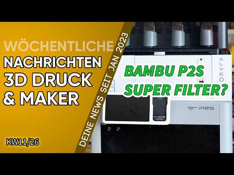 3D-Druck und Maker News der Woche | Zwischen Teaser, Technik und Praxisfrage