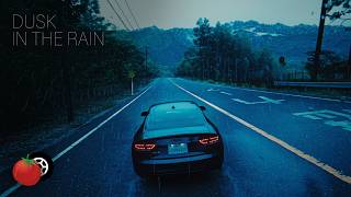 Rings in the Water | Summer Evening Rain, Sad Ambient Music for Sleep & Focus 🌧️ 1 Hour