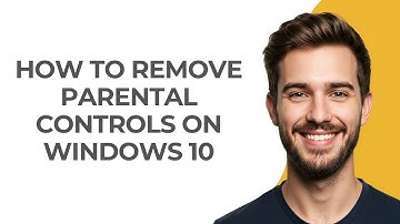 How To Remove Parental Controls On Windows 10 - GUIDE!