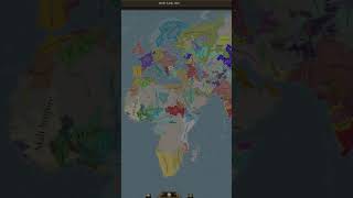 Europa Universalis V -  Timelapse 400 Years 1.0.11 Version #eu5 #europauniversalis5 #history