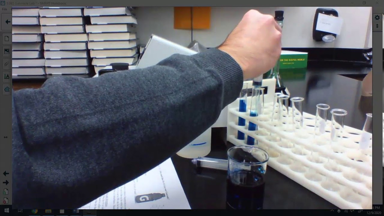 Gatorade Lab (BeerLambert Law) Video YouTube