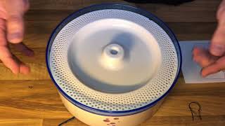 lunvon pet drinking fountain