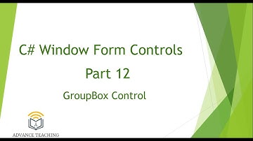 How to Use GroupBox Control in C#.Net Window Form Application in Urdu/Hindi