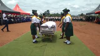 wow, how the Adventist youth carry the casket