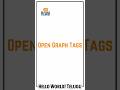 Open Graph Tags Explained in Telugu: Boost Social Shares with Perfect Preview Cards!