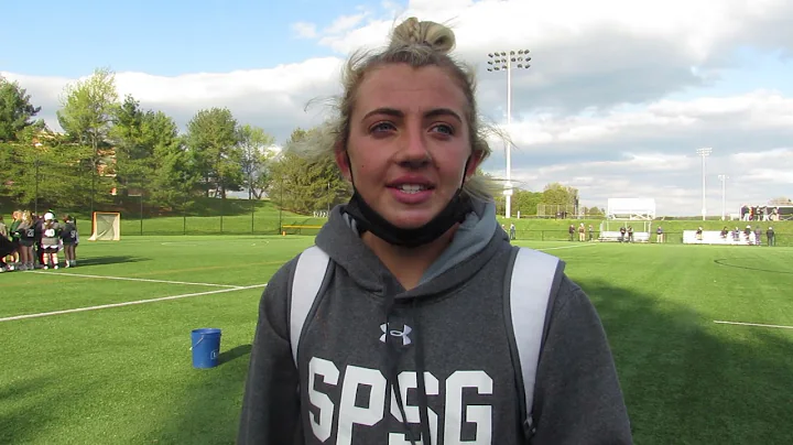 St. Paul's lacrosse Christina Gagnon and coaches M...