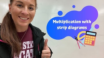 Multiplication with strip diagrams, 3rd grade