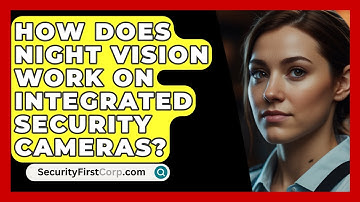 How Does Night Vision Work On Integrated Security Cameras? - SecurityFirstCorp.com