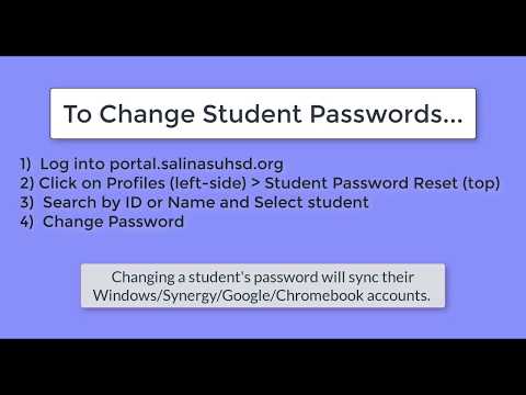 SUHSD Student Password Change