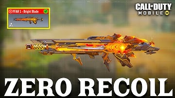 This FFAR 1 Gunsmith have Literally Zero Recoil in COD Mobile
