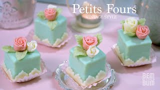 How to Make Vintage Style Petits Fours | Less Sweet