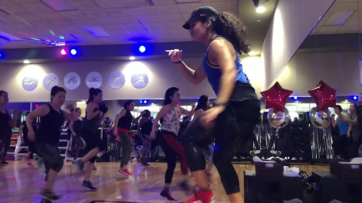 Zumba set with Mary Massey