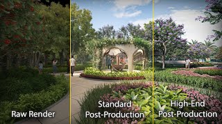 Raw Render Vs Standard Vs High End Post Production