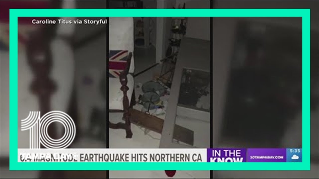 Northern California earthquake leaves thousands without power Tuesday ...