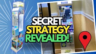 My SECRET Strategy To Landing Claw Machine Locations!