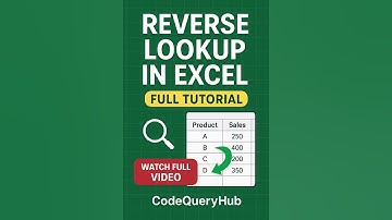XLOOKUP: The Future of Excel Lookups 🚀 | Faster, Smarter, Easier! #datascience #short #excelformula