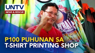 T-shirt printing business gamit ang P100 na puhunan | Laban Lang