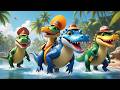 "Ah! Les Crocodiles 🌊 | Comptine Pour Enfants | Danse, Rires et Amusement"