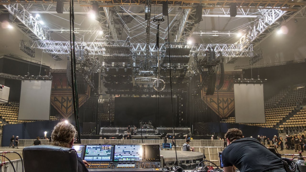 KISS live 2017 • Time Lapse Video of the Stage at Olympiahalle Munich