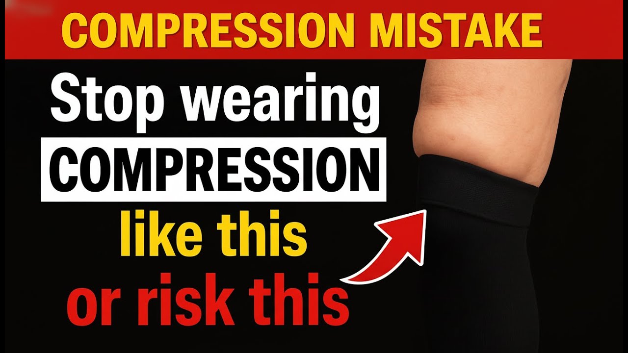 Stop Wearing Compression Socks Like This! 5 Signs They Are Damaging Your Circulation.