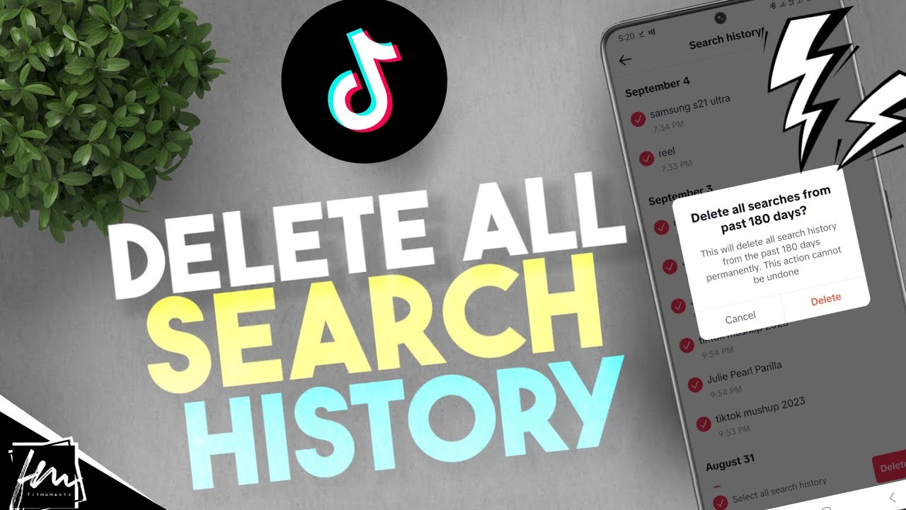 how-to-delete-all-search-history-on-tiktok-youtube