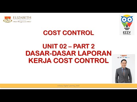 COST CONTROL PART 02 – DASAR KERJA COST CONTROL