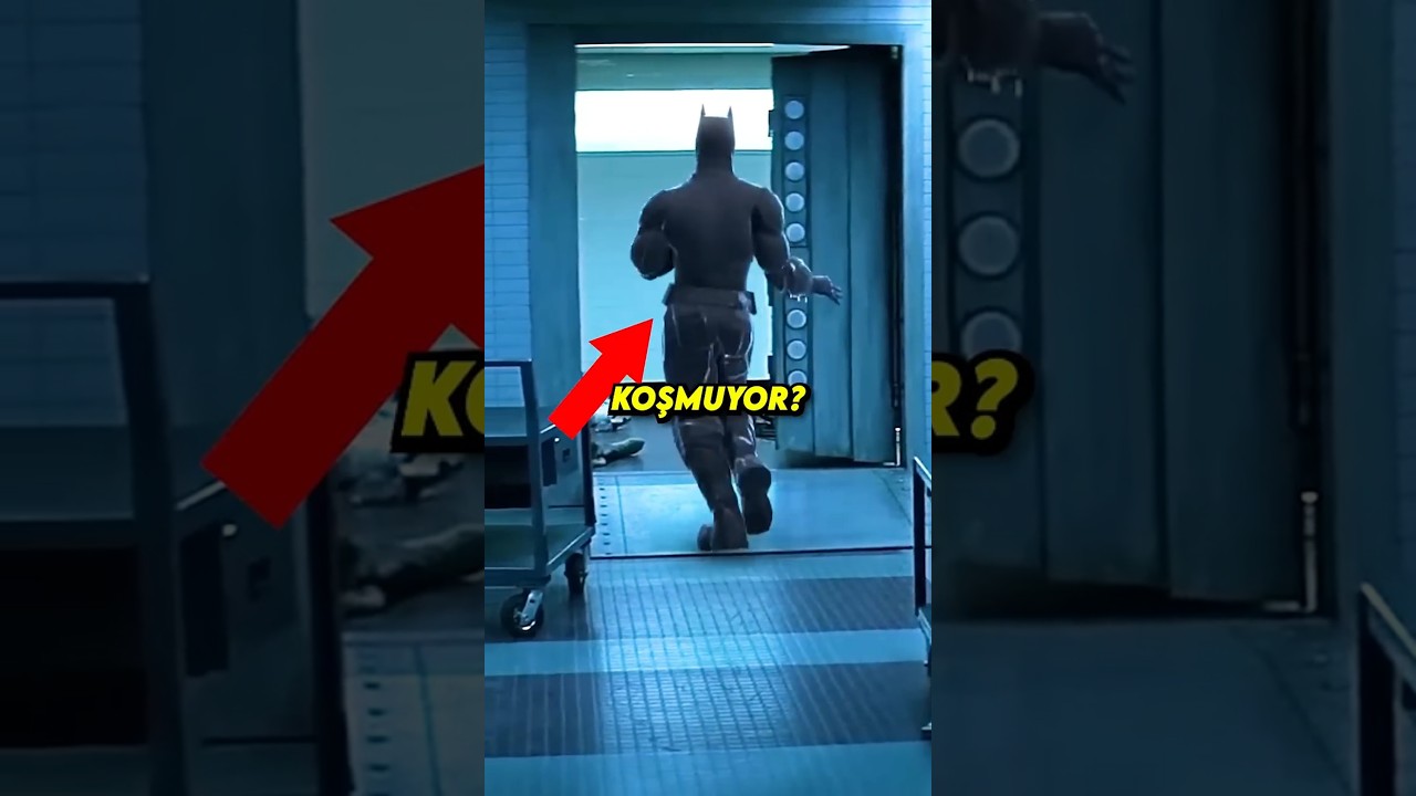 Batman Neden Hiç Koşmuyor? 🦇 Karanlık Şövalye’nin Havalı Sırrı! 😎