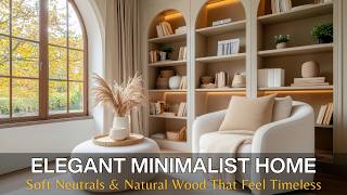 Warm Minimalist Luxury Homes: Soft Neutrals & Natural Wood That Feel Timeless screenshot 2