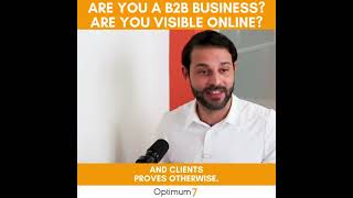 Are You A B2B Business? Are You Visible Online? - B2B eCommerce Business Opportunities in 2021