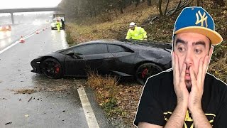 LAMBORGHINI ILE BILEREK KAZA YAPMAK