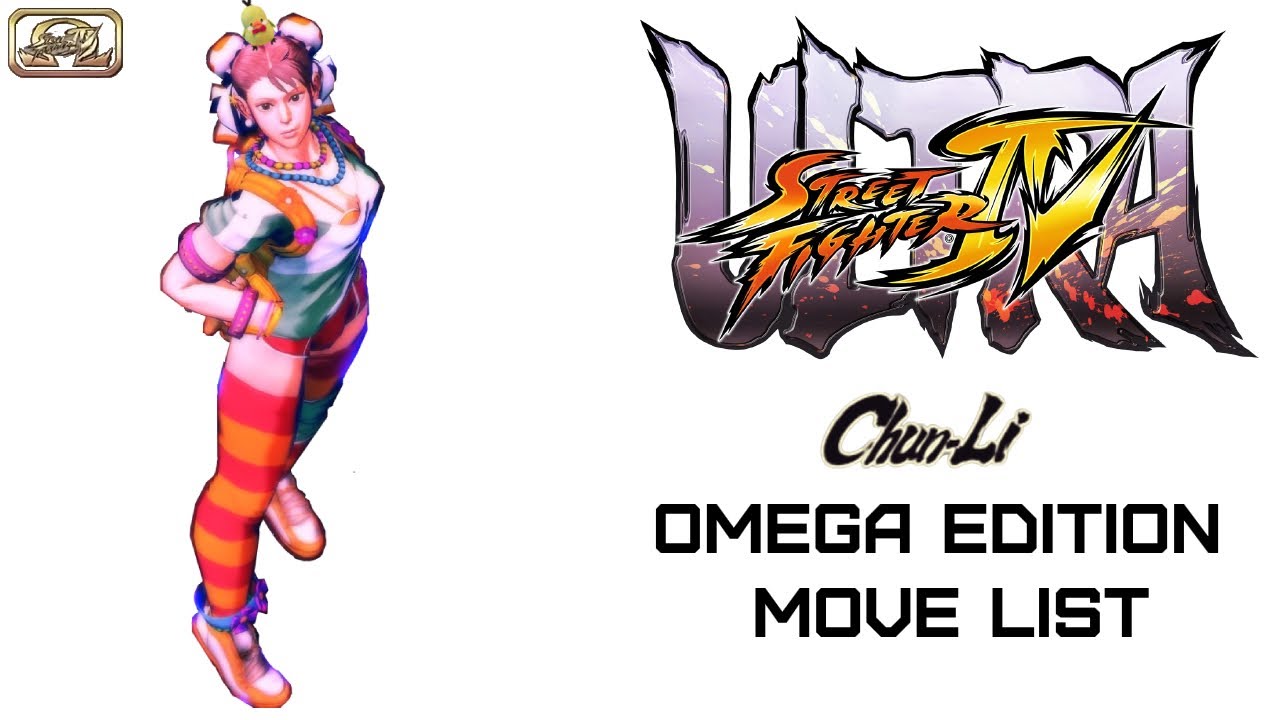 Chun-Li Omega Movelist - Ultra Street Fighter IV [03] - YouTube