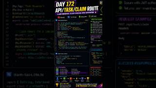 Day 172: Building /api/task/claim API 🎁🚀 | Claim Daily Rewards | Vibeshared
