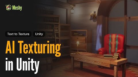 Meshy + Unity: Empowering Your Scenes with AI Texturing - Plugin Showcase