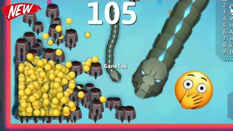 I Find Huge In The Map Corner! Epic Snakeio Gameplay