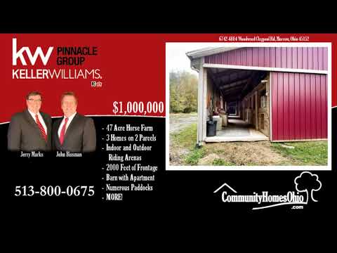 6884 Woodward Claypool Rd, Morrow, OH home video tour