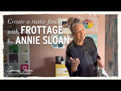 Create a rustic finish with Frottage: Annie Sloan's Chalk Paint® technique