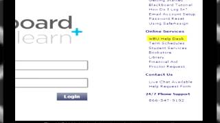 Introduction to Blackboard   Wayland Baptist University for Students
