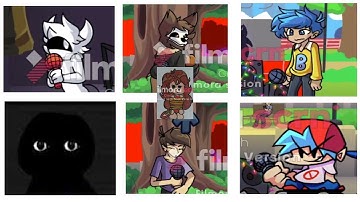 tutorial But Every Turn A Different Character Sings Fnf Everyone Sings tutorial