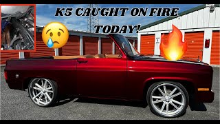 FIRE!!!🔥🔥🔥 I CAN'T BELIEVE THIS HAPPENED! | 1973 K5 BLAZER by MrGriffin23 1,822 views 2 months ago 24 minutes