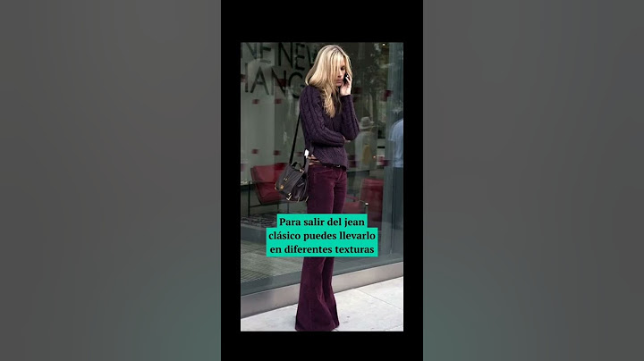 ¿ Cómo llevar los flare pants?
