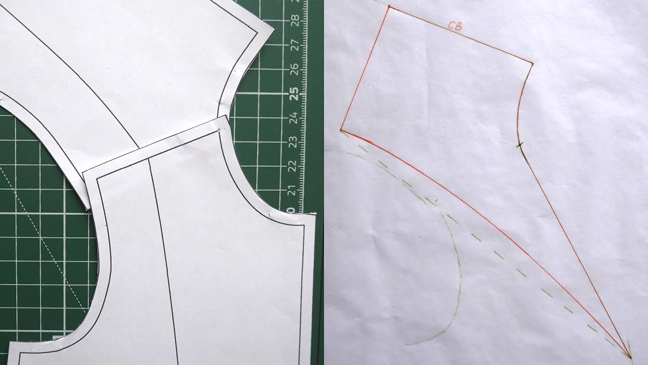 How To Draft A Sailor Collar Pattern (Step by Step Pattern Making