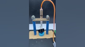 New hydraulic pressure machine #dcmotor #hydraulic #tech #project #science #engineering #diy #shotrs