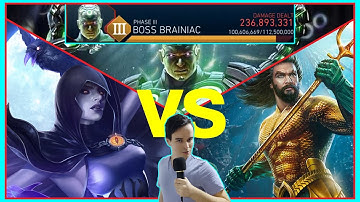 This Team Is Better Than GOD MODE! KOAM + RAVEN One Shots P1 + P2 In T8 Injustice 2 Mobile