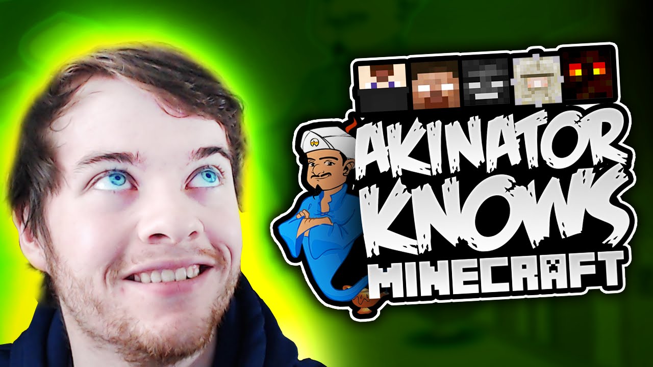 Does akinator know minecraft youtube
